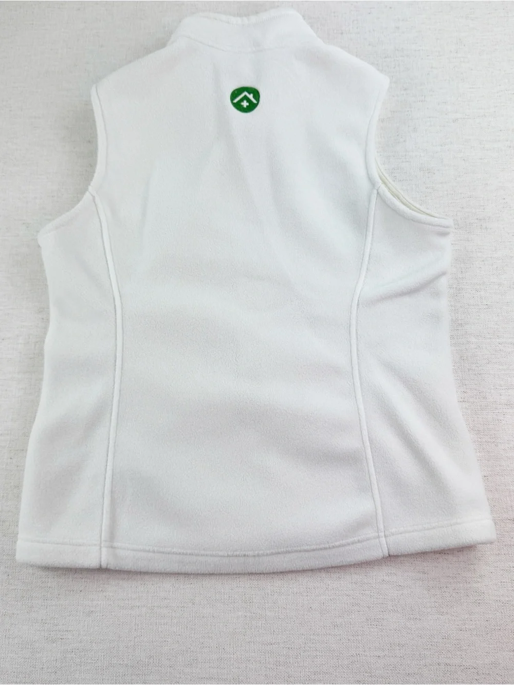 Patagonia Women M Classic Synchilla  Fleece Vest with Amedisys green embroidery - Picture 12 of 14